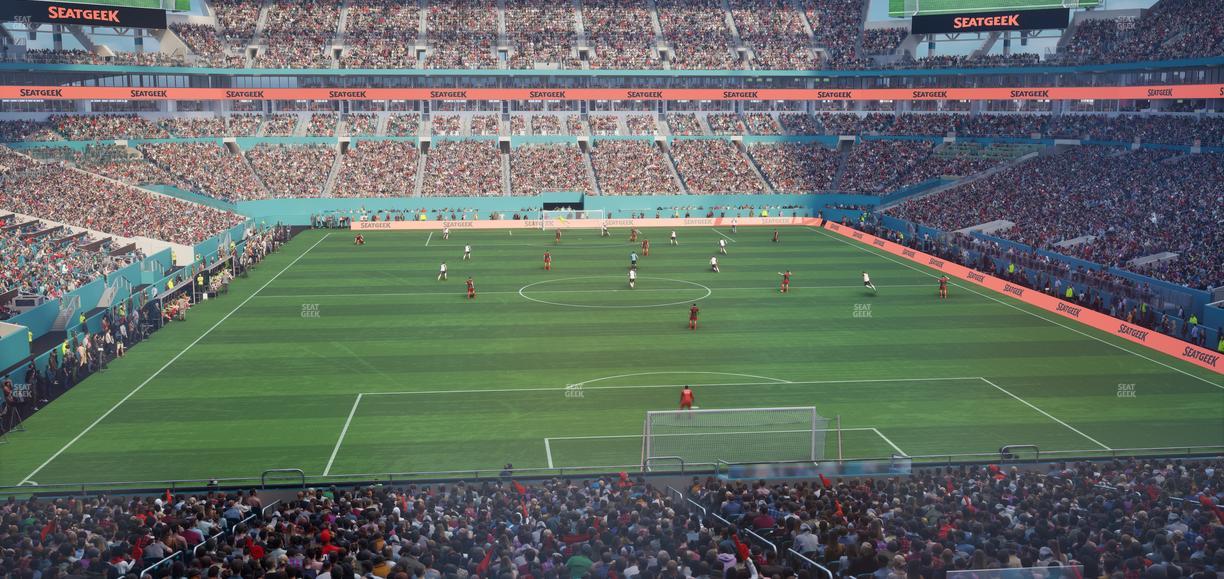 Hard Rock Stadium - Section Suite 233 A Seat View