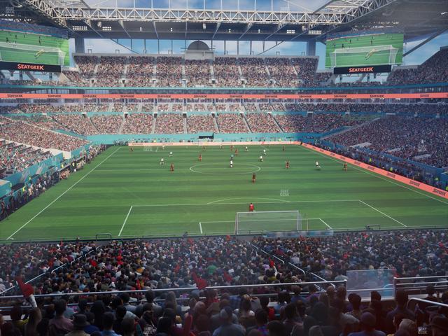 Hard Rock Stadium - Section Suite 233 A Seat View