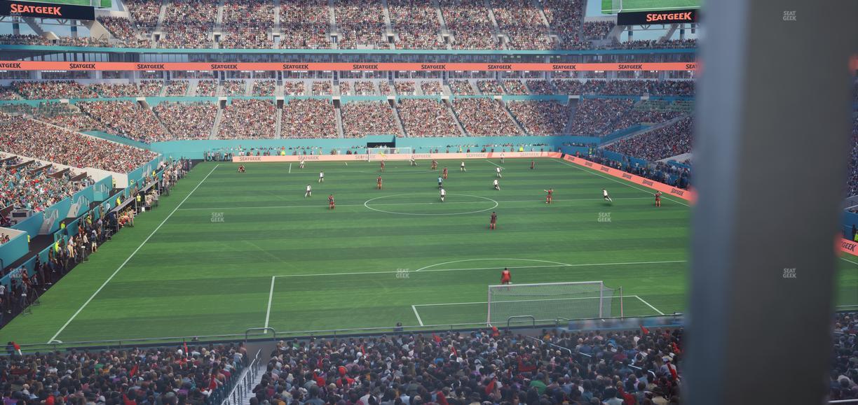 Hard Rock Stadium - Section Suite 233 B Seat View