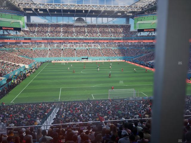 Hard Rock Stadium - Section Suite 233 B Seat View
