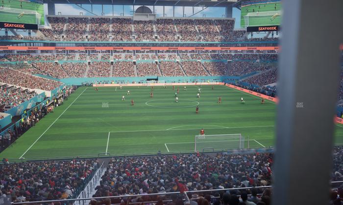 Hard Rock Stadium - Section Suite 233 B Seat View