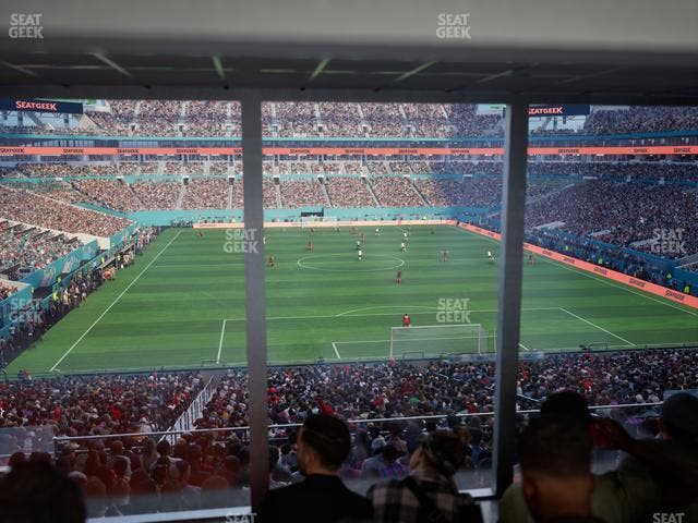 Hard Rock Stadium - Section Suite 233 B Seat View