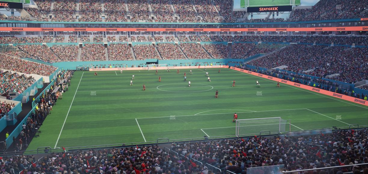 Hard Rock Stadium - Section Suite 234 A Seat View