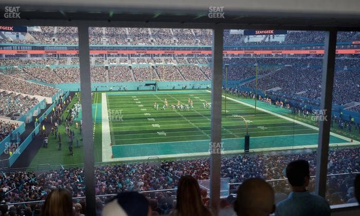 Hard Rock Stadium - Section Suite 234 A Seat View
