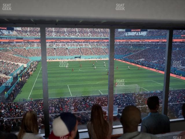 Hard Rock Stadium - Section Suite 234 A Seat View