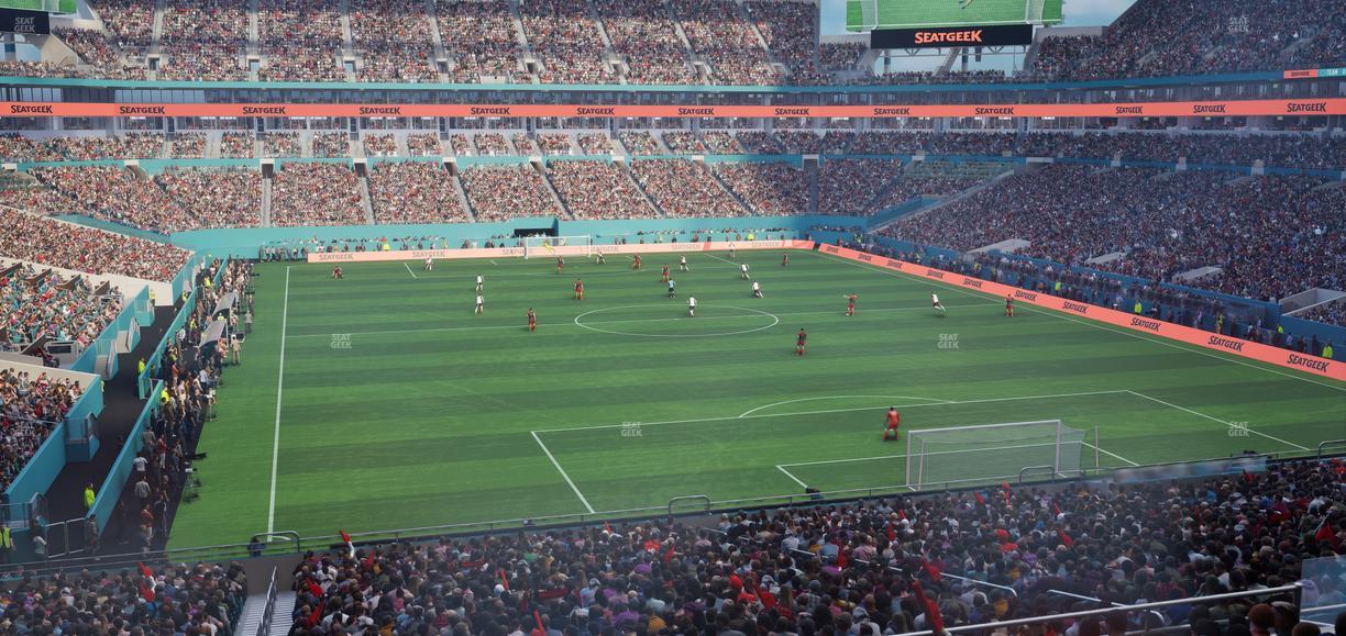 Hard Rock Stadium - Section Suite 234 B Seat View