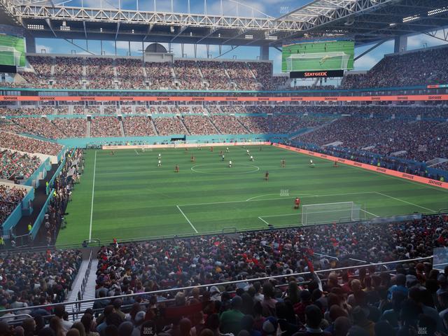 Hard Rock Stadium - Section Suite 234 B Seat View
