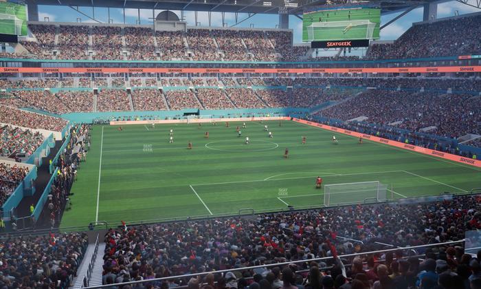 Hard Rock Stadium - Section Suite 234 B Seat View