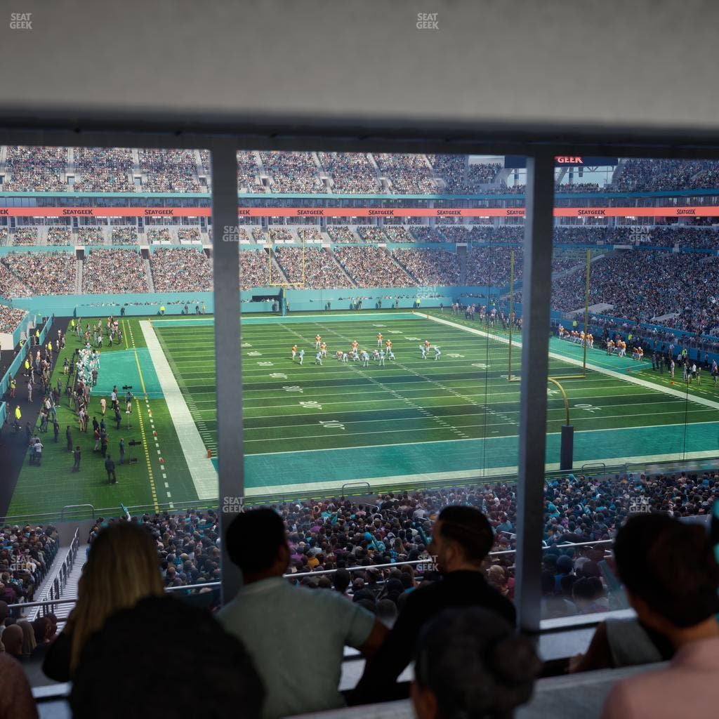 Hard Rock Stadium - Section Suite 234 B Seat View