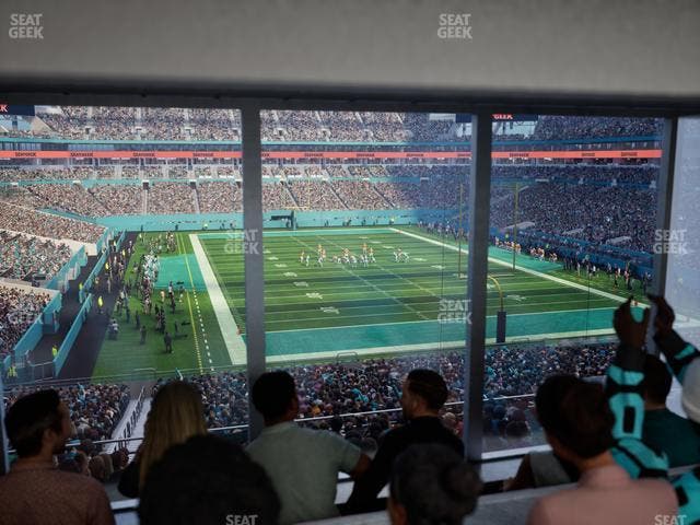 Hard Rock Stadium - Section Suite 234 B Seat View