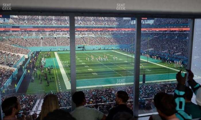 Hard Rock Stadium - Section Suite 234 B Seat View