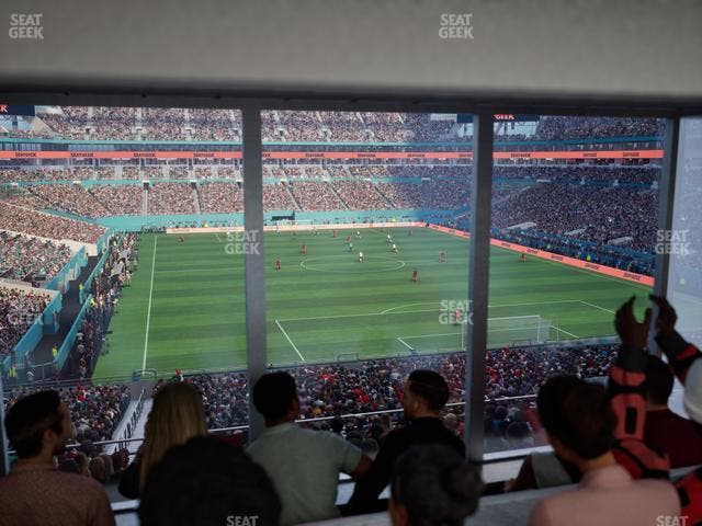Hard Rock Stadium - Section Suite 234 B Seat View