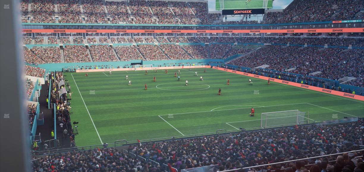 Hard Rock Stadium - Section Suite 235 A Seat View