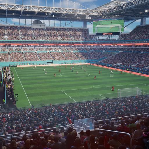 Hard Rock Stadium - Section Suite 235 A Seat View