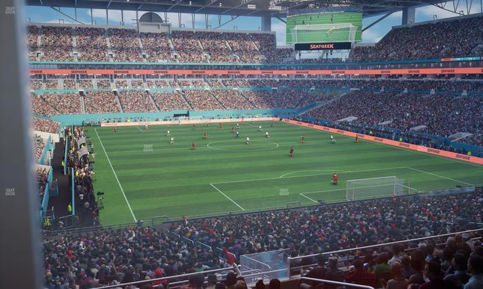 Hard Rock Stadium - Section Suite 235 A Seat View