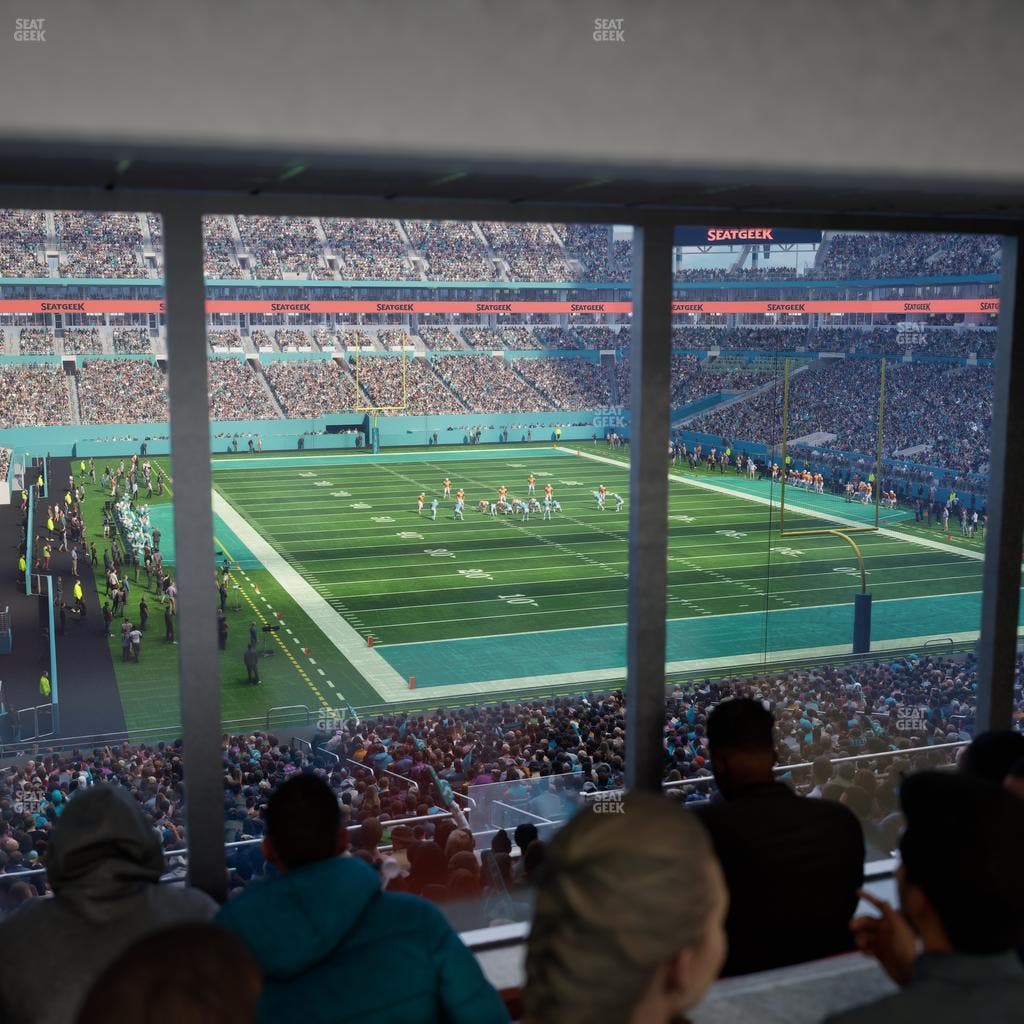 Hard Rock Stadium - Section Suite 235 A Seat View