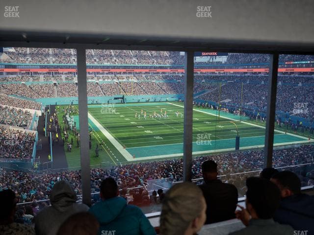 Hard Rock Stadium - Section Suite 235 A Seat View