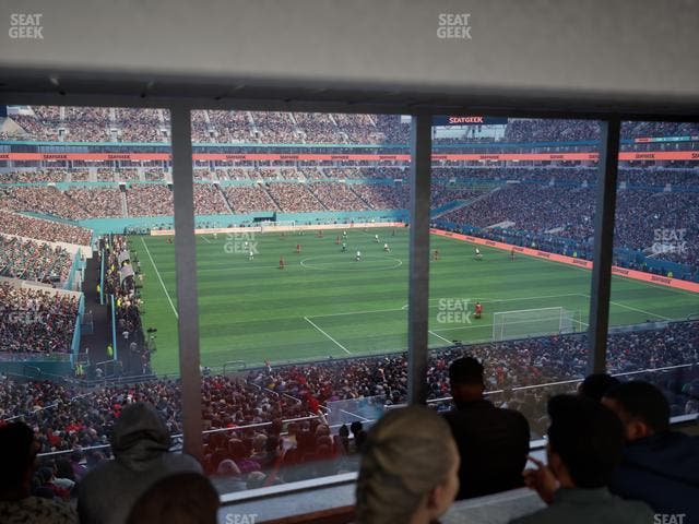 Hard Rock Stadium - Section Suite 235 A Seat View