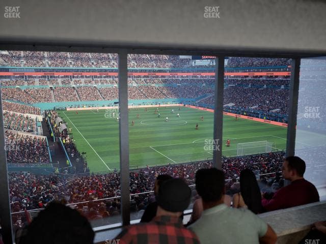 Hard Rock Stadium - Section Suite 235 B Seat View
