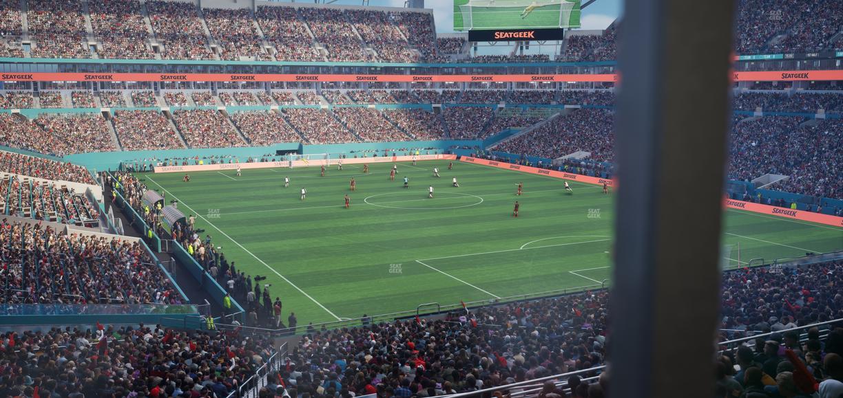 Hard Rock Stadium - Section Suite 236 A Seat View