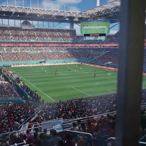 Hard Rock Stadium - Section Suite 236 A Seat View