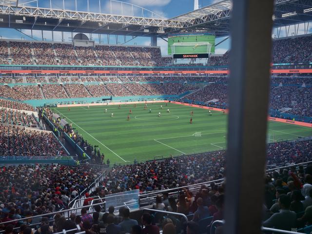 Hard Rock Stadium - Section Suite 236 A Seat View
