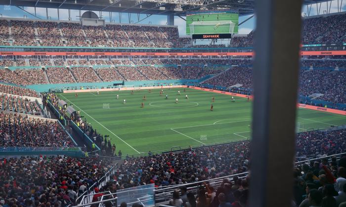 Hard Rock Stadium - Section Suite 236 A Seat View