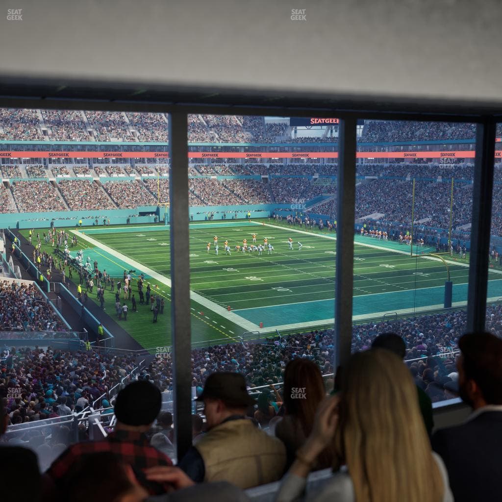 Hard Rock Stadium - Section Suite 236 A Seat View