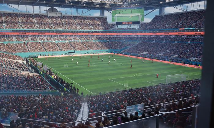 Hard Rock Stadium - Section Suite 236 B Seat View