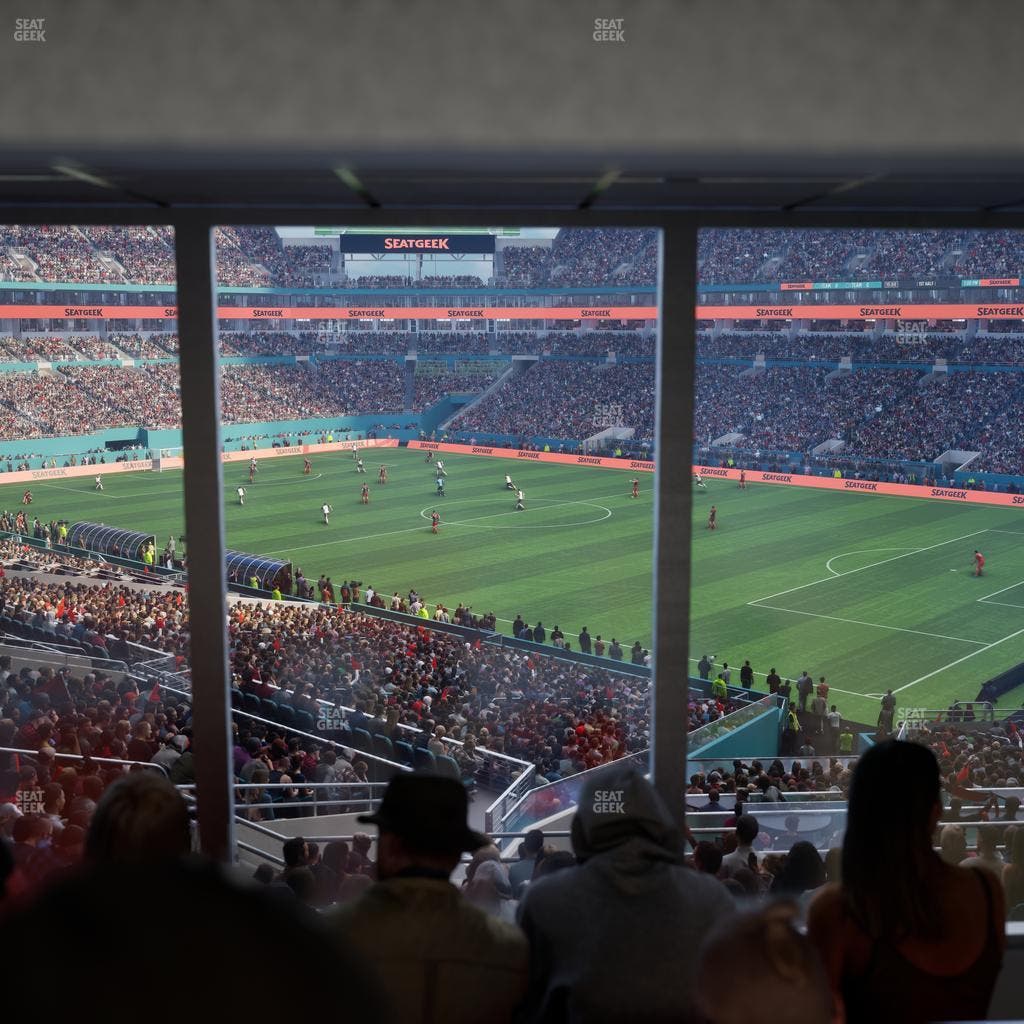 Hard Rock Stadium - Section Suite 240 A Seat View