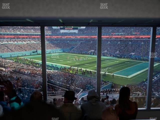 Hard Rock Stadium - Section Suite 240 A Seat View