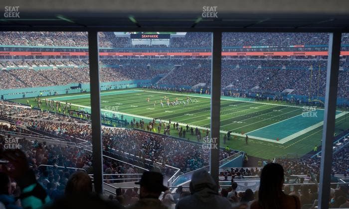 Hard Rock Stadium - Section Suite 240 A Seat View