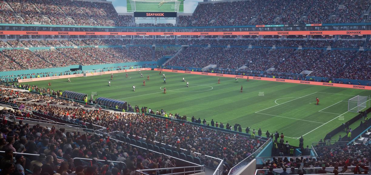 Hard Rock Stadium - Section Suite 240 A Seat View