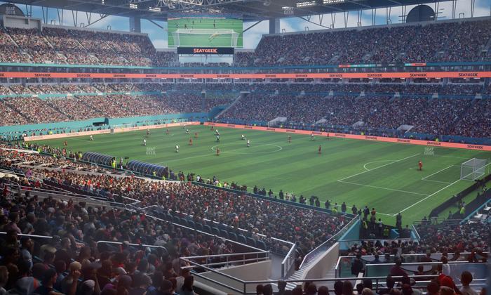 Hard Rock Stadium - Section Suite 240 A Seat View