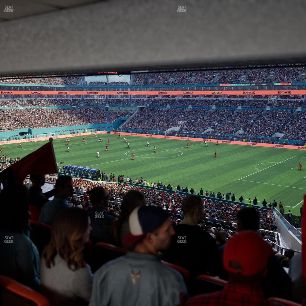 Hard Rock Stadium - Section Suite 241 A Seat View