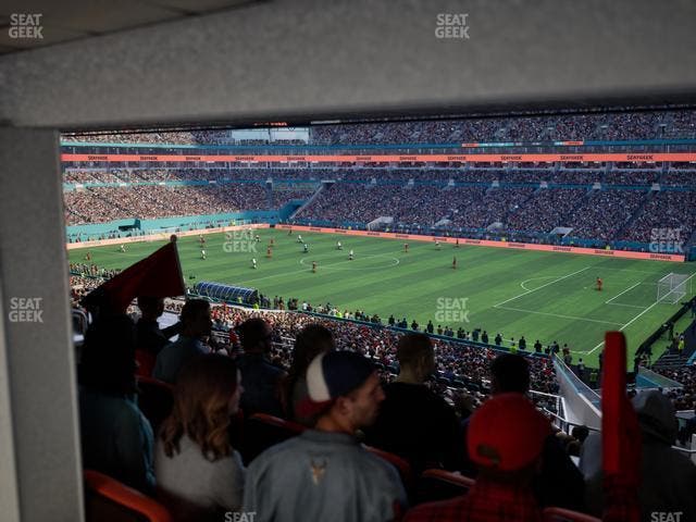 Hard Rock Stadium - Section Suite 241 A Seat View