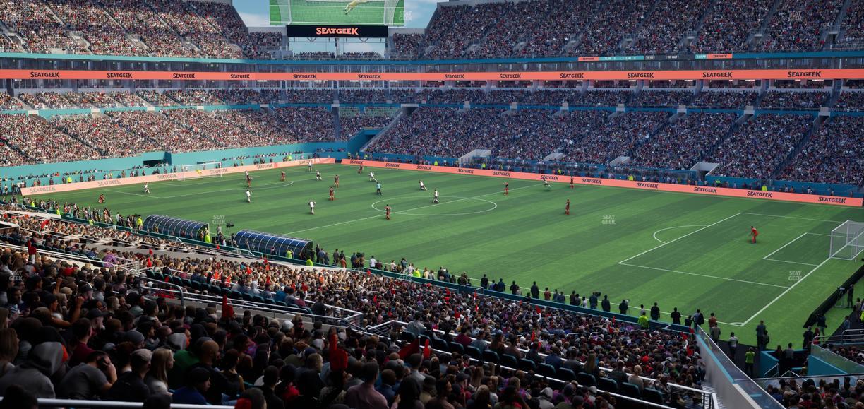 Hard Rock Stadium - Section Suite 241 A Seat View