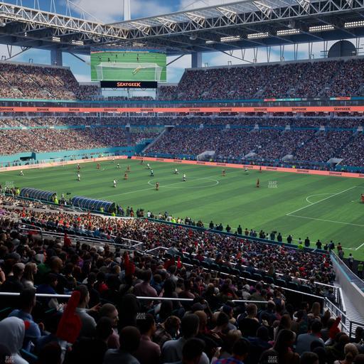 Hard Rock Stadium - Section Suite 241 A Seat View