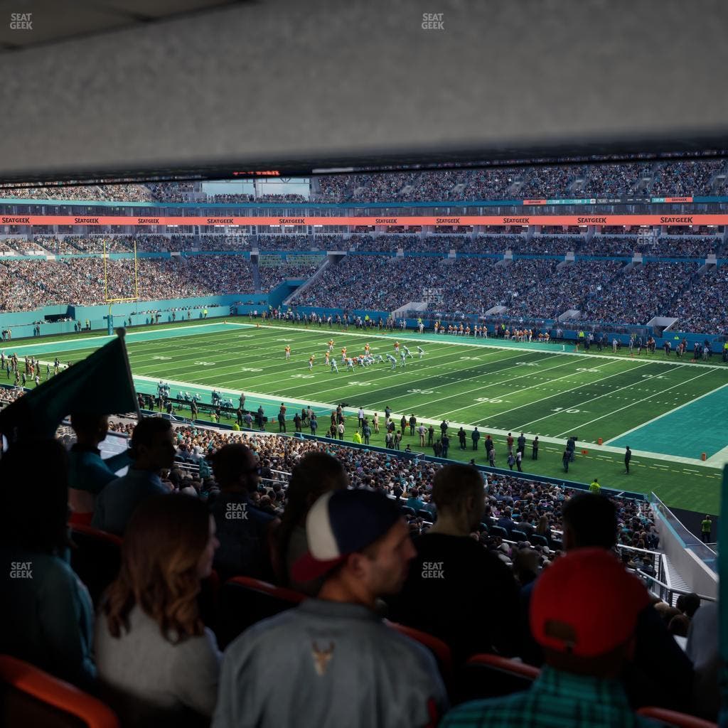 Hard Rock Stadium - Section Suite 241 A Seat View