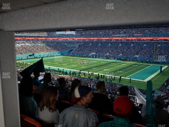 Hard Rock Stadium - Section Suite 241 A Seat View