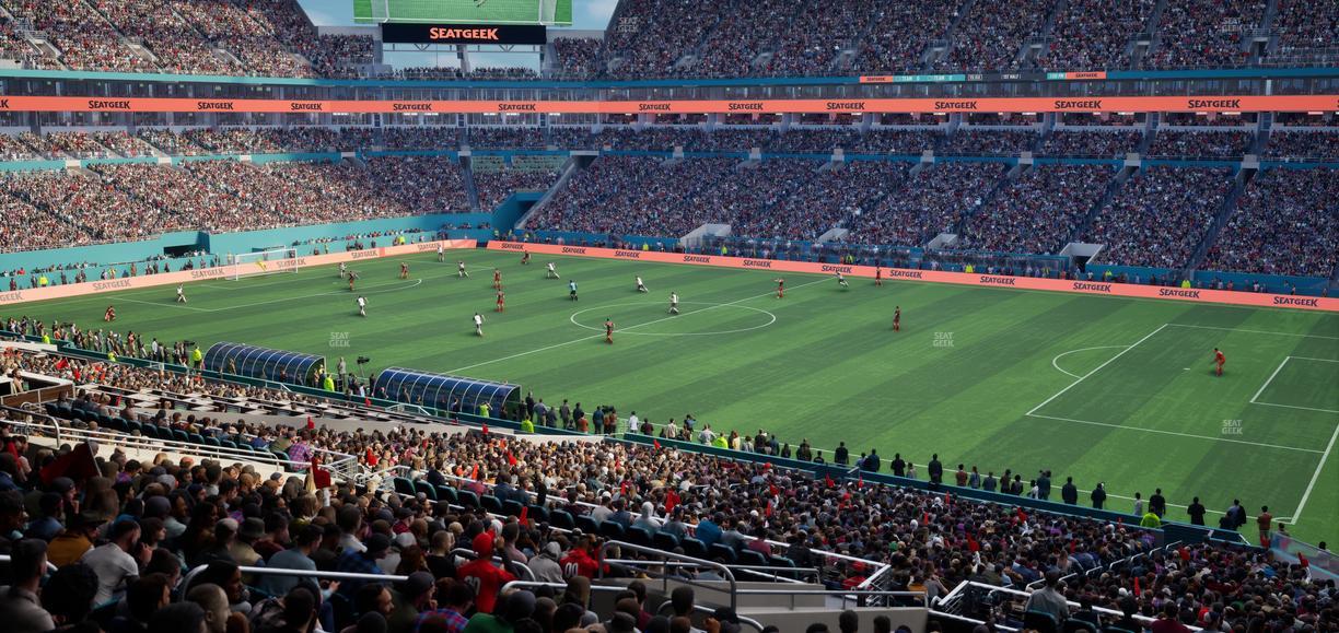 Hard Rock Stadium - Section Suite 242 A Seat View
