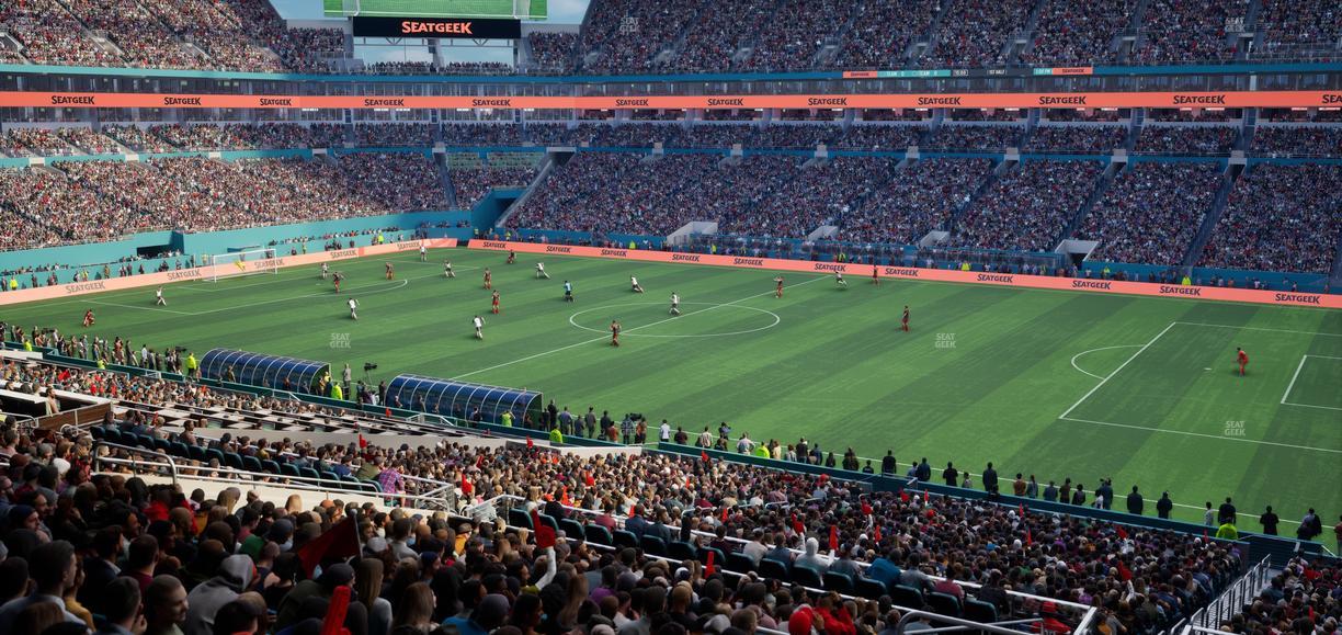 Hard Rock Stadium - Section Suite 242 B Seat View