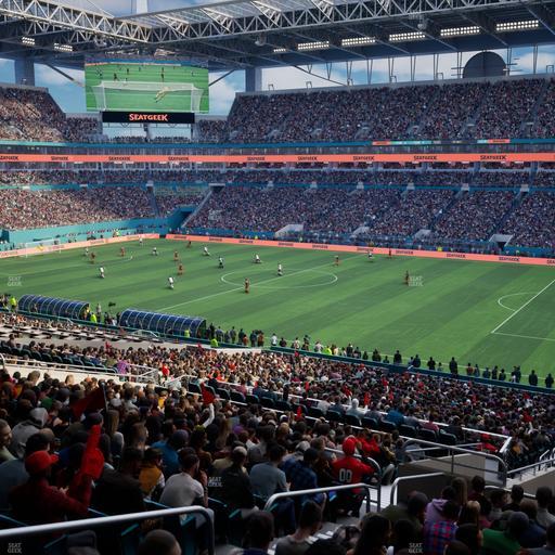 Hard Rock Stadium - Section Suite 242 B Seat View