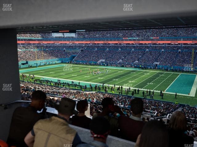 Hard Rock Stadium - Section Suite 242 B Seat View