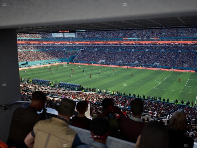 Hard Rock Stadium - Section Suite 242 B Seat View Hard Rock Stadium - Section Suite 242 B Seat View