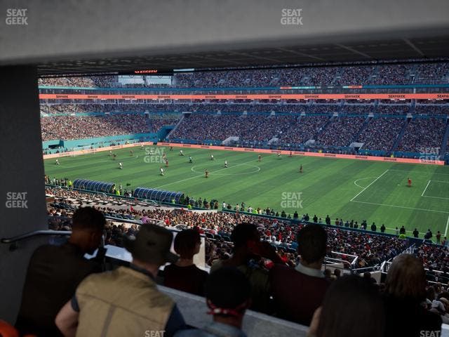 Hard Rock Stadium - Section Suite 242 B Seat View