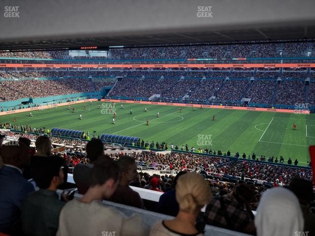 Hard Rock Stadium - Section Suite 243 A Seat View