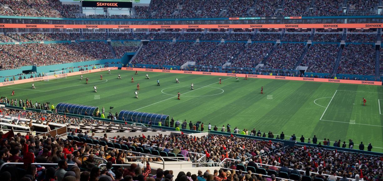 Hard Rock Stadium - Section Suite 243 A Seat View