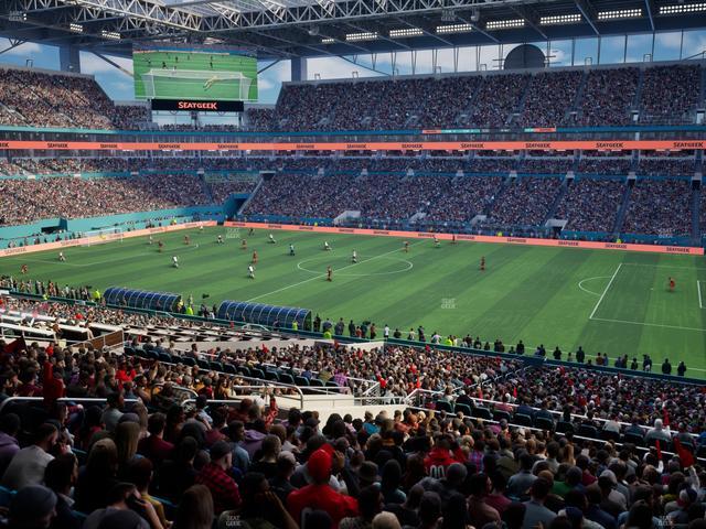 Hard Rock Stadium - Section Suite 243 A Seat View