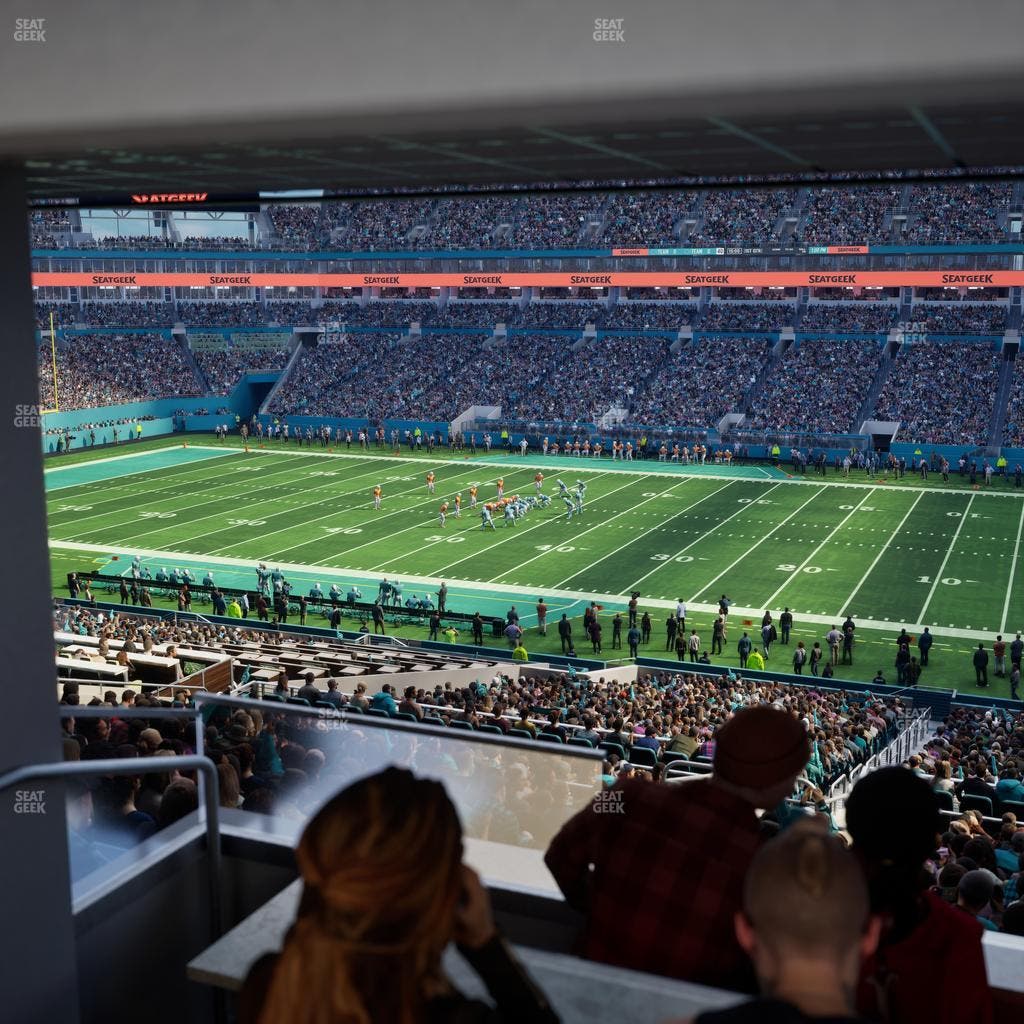 Hard Rock Stadium - Section Suite 243 B Seat View